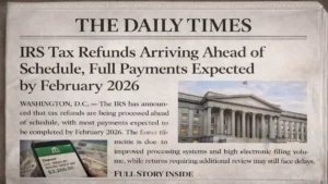 IRS Refund Update 2026, Tax Refund February 2026, IRS Direct Deposit News, Early Tax Refunds 2026, Federal Tax Refund Timeline, IRS Payment Schedule 2026, Where’s My Refund Update